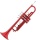 Mendini MTT RL B Flat Trompete rot Bild 4
