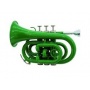DIMAVERY TP 300 B Pocket Trompete grn Bild 1