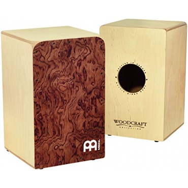 Meinl Percussion WCAJ300NT-BU Snare Cajon Woodcraft Selection mit Bubinga Frontplatte und baltischer Birke Korpus Bild 1