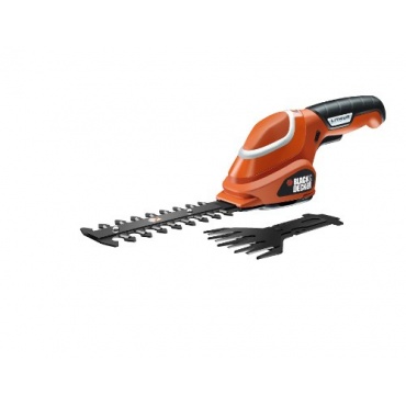 Black & Decker GSL700KIT Li-Ion-Akku-Scherenset inklusive Handschuhe und Gartenschere, 7 V Bild 1