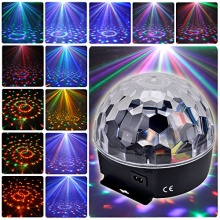 Jinto RGB Crystal Ball Effekt-Licht Bild 1