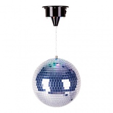 BeamZ LED Ball Discokugel 20 cm Bild 1