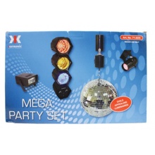 Mega Party Set 4 tlg. - Discolampe Bild 1