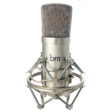 Gromembran Kondensator Studiomikrofon SBM1W bm-microphones mit Goldmembran + Spinne Bild 1