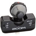 Zoom IQ5 W iPhone 5 Mid-Sid Stereo Kondensator Mikrofon mit Gain Control Mic schwarz (jpn Import) Bild 1