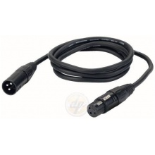 XLR Mikrofon Kabel schwarz 150cm von DAP Bild 1