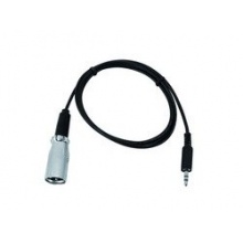Mikrofonkabel, DMX-Adapter IN Klinke 3,5/XLR 1m von Eurolite Bild 1