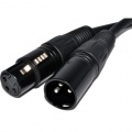 Pulse XLR Mikrofon Mnnlich Zum Weiblich Audio Kabel Schwarz 50 cm 0,5 m von kenable Bild 1