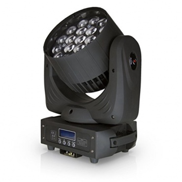 Flash LED Moving Head Beam Washer 19x15 Watt Osram Zoom Funktion RGBW 4in1 von Elcotec Bild 1