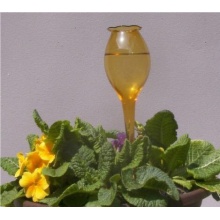 Durstkugel Bewsserungskugel Gieblume gelb fr Blumenksten und Kbel ca. 7cm Bild 1