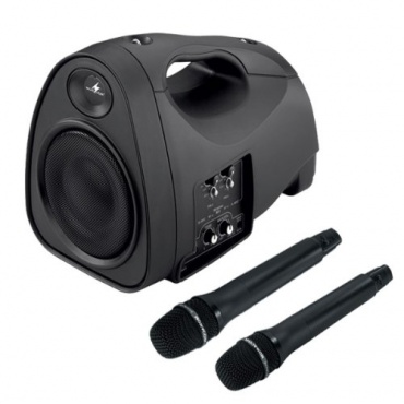 35W 2-Kanal UHF Wireless Portable PA System x 2 Hand Held Mikrofone von ElectroSupplies Bild 1
