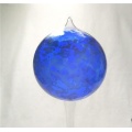 Durstkugel Bewsserungskugel - ca. 8cm mit Farbgranulat blau Bild 1