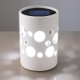 Solar-LED-Leuchte aus Keramik - wei Bild 1
