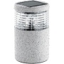 Lunartec Mini-Solar-LED-Gartenleuchte Grey Stone Bild 1