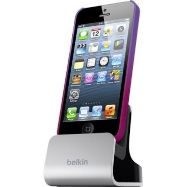 Lade-Sync Dockingstation für Apple iPhone 5/5s/5c (Lightning-Kabel nicht enthalten) von Belkin Bild 1