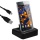 DUAL USB Dock Samsung Galaxy SII Dockingstation / Tischladestation von mumbi Bild 1