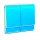 Semikolon Fchermappe Akkordeon in turquoise (trkis) Bild 1