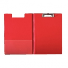 Leitz 56043 Klemmmappe (Clipboard), A4, PVC, rot Bild 1