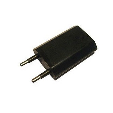 1A Schwarz USB Universal Ersatz Netzteil Adapter Reiselader Home Charger Ladegerät mit 1000mAh Leistung geeignet passend für Handy BlackBerry HTC iPhone usw. von GiXa Technology Bild 1