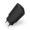 USB Ladegert / 1 Port USB Reisenetzteil fr 1 Gerte 1A/5W (1A - 1000mA) - Schwarz - Handy, Smartphone, von deleyCON Bild 1