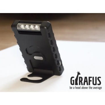 Solar Ladegerät LED Lampe 3000mAh Zusatzakku Power Bank Batterie Iphone Handy von Girafus Technologies Bild 1