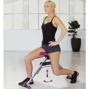 Beintrainer Fitnessgerät für Zuhause 3 Minuten Training für Oberschenkel Gesäß Waden Taille von Unbekannt Bild 1