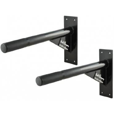Deluxe Dips-Barren / Dip Stangen schwarz Professional-Line für die Wandmontage inkl. Befestigungsmaterial und Anleitung BCA-62 von Bad Company Bild 1