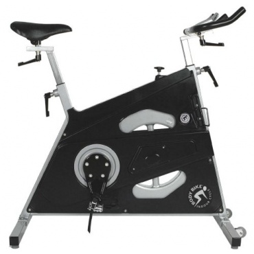 Classic Indoor-Fahrrad Fitnessbike mit Körbchenpedale, 100 x 25 x 90 cm von BodyBike Bild 1