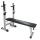 Hantelbank Fitness Sport, Trainingsbank für Bankdrücken, verstellbar und einklappbar,125 x 60 x 110 cm, silber-schwarz von JOM Bild 1 Hantelbank Fitness Sport, Trainingsbank für Bankdrücken, verstellbar und einklappbar,125 x 60 x 110 cm, silber-schwarz von JOM Bild 1