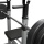  Hantelbank Fitness Sport, Trainingsbank fr Bankdrcken, verstellbar und einklappbar,125 x 60 x 110 cm, silber-schwarz von JOM Bild 3