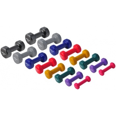 Vinyl Gymnastik Hanteln Hantel Gewichte - Frei wählbare Gewichtsabstufungen von Bad Company Bild 1