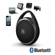 Mobiler Bluetooth Lautsprecher für Smartphones schwarz Bild 1