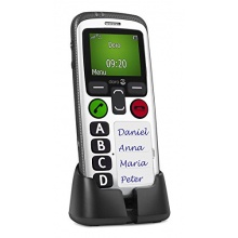 Doro Secure 580 GSM Kinderhandy 4 Kurzwahltasten, schwarz-weiß Bild 1