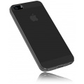 mumbi TPU Silikon Schutzhlle iPhone 5 5S Hlle transparent schwarz Bild 1