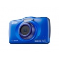 Nikon Coolpix S32 Unterwasserkamera 13 Megapixel blau Bild 1