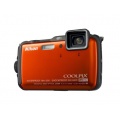 Nikon Coolpix AW120 Unterwasserkamera 16 Megapixel orange Bild 1