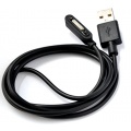 Magnet Ladekabel magnetisches Kabel USB schwarz Bild 1