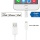 deleyCON micro USB auf Lightning Adapter Apple iphone 5 wei Bild 4