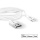 kwmobile Apple MFI-zertifiziertes Lightning Kabel fr Apple wei Bild 2