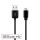 deleyCON 1,5m micro USB zu USB Kabel schwarz Bild 2