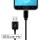 deleyCON 1,5m micro USB zu USB Kabel schwarz Bild 5