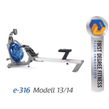 E-316 Rudergerät - Modell 2014 inkl. Polar Brustgurt und Bodenmatte von First Degree Bild 1