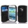 PU Leder Muster Schutzhlle Book Style fr Samsung Galaxy S3 MINI schwarz Bild 1