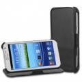 EasyAcc Ultra Slim Samsung Galaxy Note 2 Leder schwarz Bild 1