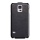 Exklusive Ledertasche fr Samsung Galaxy S5 schwarz Bild 3