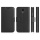 DONZO Wallet STRUCTURE Flip Case Tasche Etui fr Samsung Galaxy S4 schwarz Bild 2