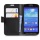 DONZO Wallet STRUCTURE Flip Case Tasche Etui fr Samsung Galaxy S4 schwarz Bild 3