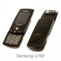 Samsung SGH U700 Schwarz Slider Handy Bild 1