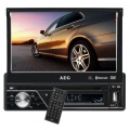 AEG AR 4026 Autoradio 7 Zoll LCD-Display Touchscreen USB schwarz Bild 1