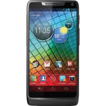 Motorola RAZR i Smartphone schwarz Bild 1